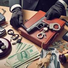 محامي جنائي في الرياض يراجع محضر بلاغ سرقة داخل مكتب محاماة قبل جلسة بالمحكمة الجزائية