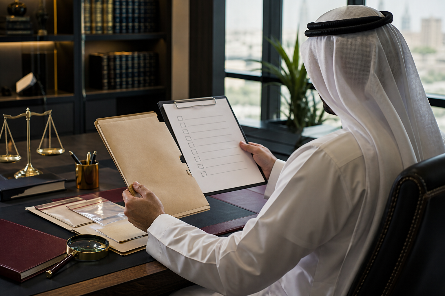 محامي يراجع بطلان إجراءات القبض والتفتيش