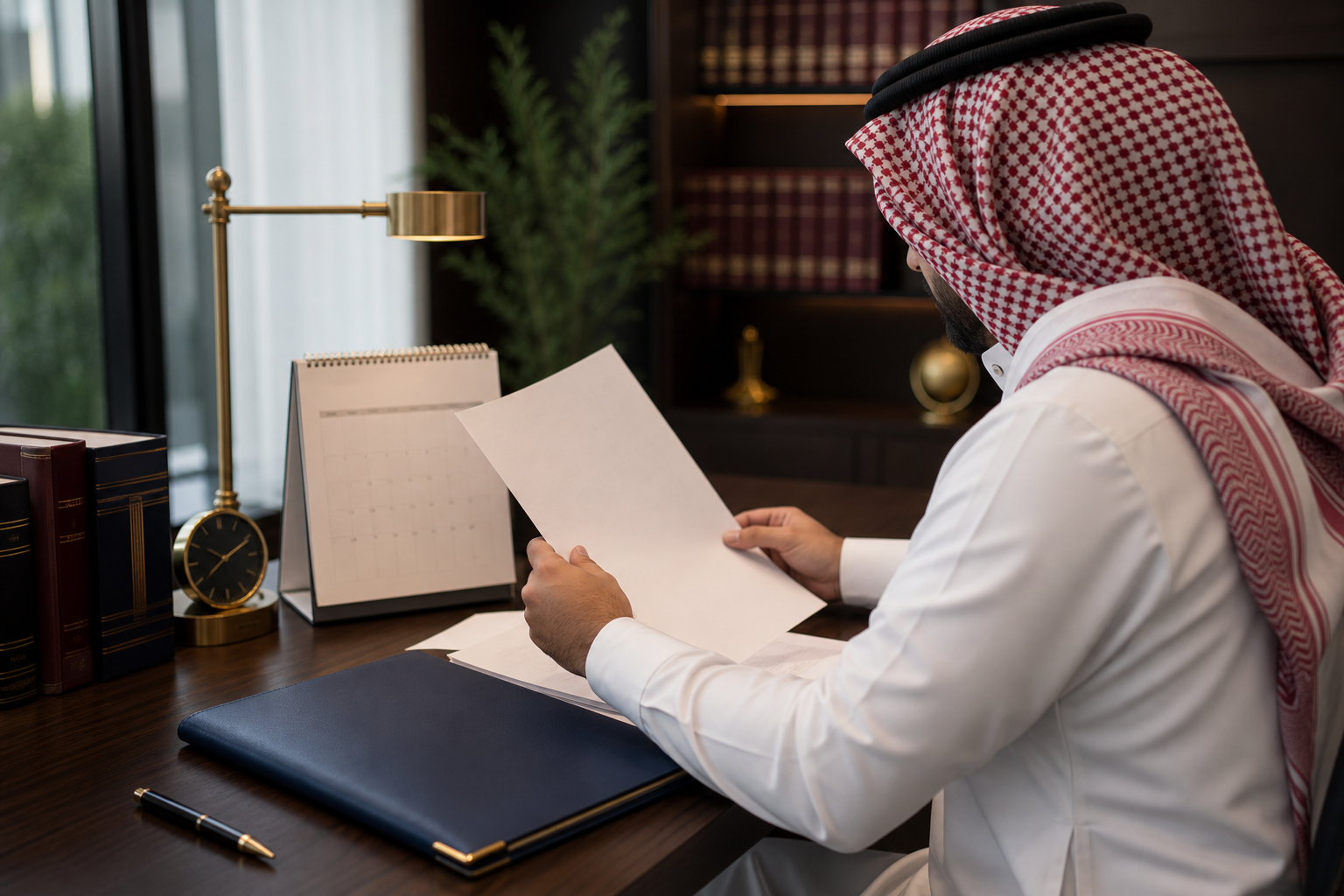 محامي يراجع أمر تمديد توقيف المتهم في السعودية