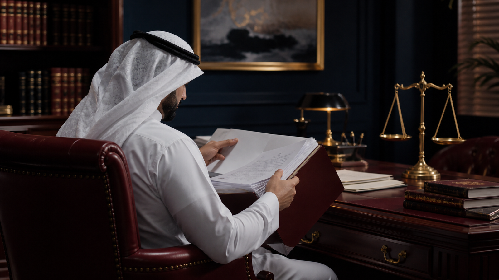محامي يراجع قضية حيازة مخدرات في السعودية